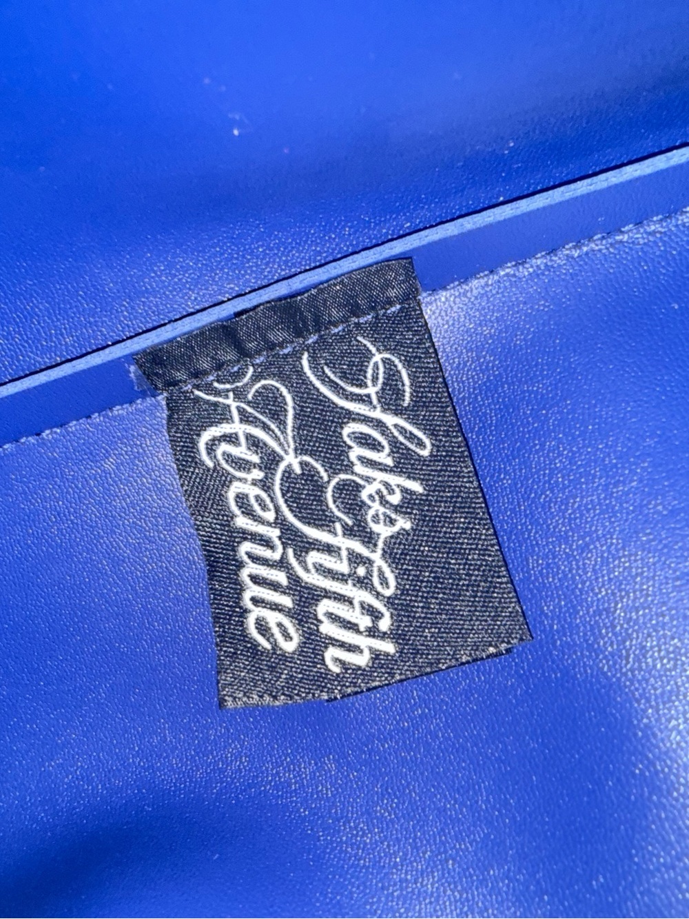 Brand New Saks Fifth Avenue Blue Tote Bag - Women